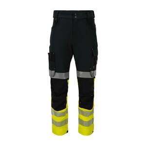 STRAKOFA DOVRE BUKSE KL.1 4V STRETCH SORT/GUL