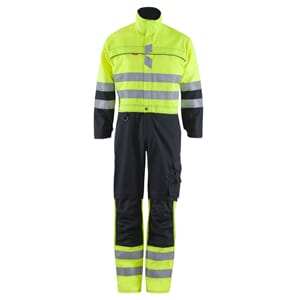 STRAKOFA SYNLIG PLUS KJELEDRESS FL. GUL/SORT