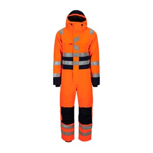STRAKOFA SYNLIG PLUS VINTERDRESS KL.3 ORANSJ/MARINE
