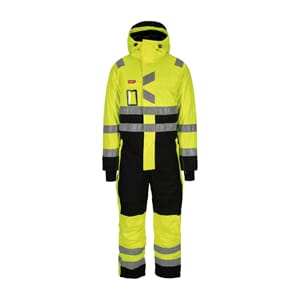 STRAKOFA SYNLIG PLUS VINTERDRESS KL.3 GUL/SORT