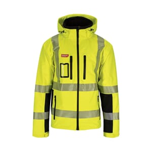 STRAKOFA SYNLIG PLUS SKALLJAKKE KL.3 GUL/SORT