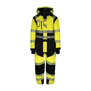 STRAKOFA DOVRE VINTERDRESS GUL/SORT
