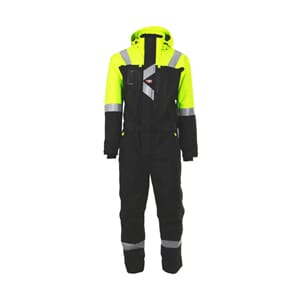 STRAKOFA AQUAPRO KJELEDRESS GUL/SVART