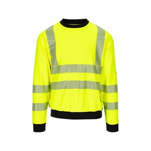 STRAKOFA SYNLIG PLUS COLLEGEGENSER GUL/SORT