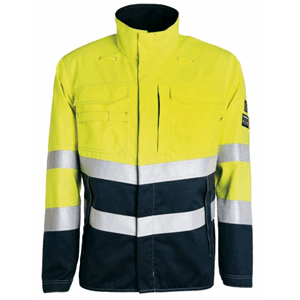 TRANEMO CANTEX ARC 25+ JAKKE LETTFORET GUL/MARINE