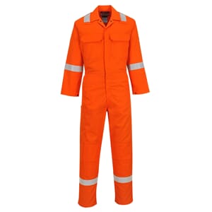 PORTWEST BIZ5 ANTIFLAME/SVEIS  KJELEDRESS ORANGE