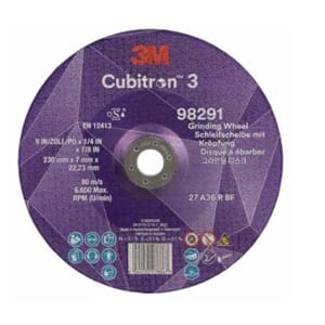 3M CUBITRON 3 SLIPESKIVE 36+ 230X7X22,23MM