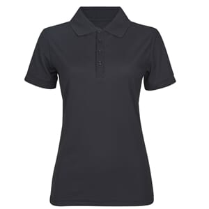 TRACKER 2112 COOLDRY SPORT PIQUE DAME SVART