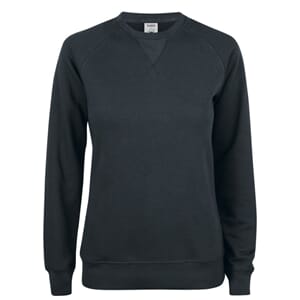 CLIQUE PREMIUM OC ROUNDNECK DAME SVART