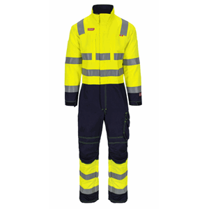 STRAKOFA EL-LINE KJELEDRESS MARINE/GUL