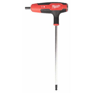 MILWAUKEE SEKSKANTNØKKEL T-HÅNDTAK 5MM