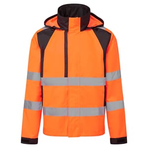 PORTWEST WX2 ECO HIGH-VIS SKALLJAKKE ORANSJE/SVART