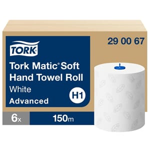TORK HÅNDTØRK MATIC HVIT 150M 2L H1 290067
