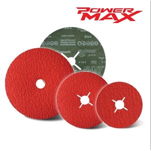 SAIT POWERMAX FIBERDISK 180MM 9.3 K50+