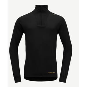 DEVOLD SHIELD ZIP NECK, SORT