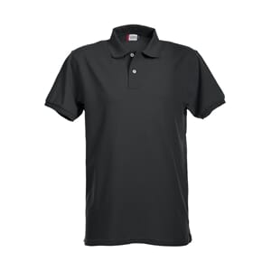 CLIQUE STRETCH PREMIUM POLO ROYAL SVART