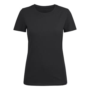 J.HARVEST&FROST AMERICAN U T-SHIRT DAME SVART