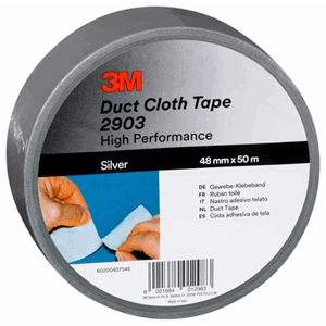 3M LERRETSTAPE 2903 SØLV 48MMX50M