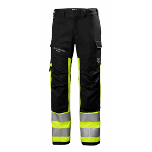 HELLY HANSEN FYRE BUKSE KL.1 GUL/SVART