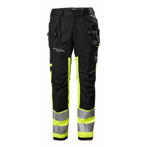 HELLY HANSEN FYRE CONSTRUCTION BUKSE KL.1 GUL/SVART