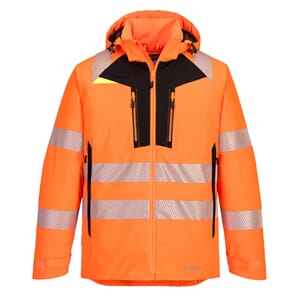 PORTWEST DX4 HI-VIS VINTERJAKKE ORANSJ/SORT
