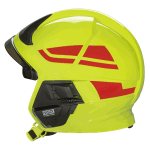 MSA F1XF BASE L HI-VIS GUL