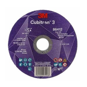 3M CUBITRON 3 KAPPSKIVE 125X2,0X22,23MM