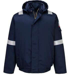 PORTWEST FR731 BIZFLAME WORK+FR ISOLERT BOMBERJAKKE MØRKBLÅ