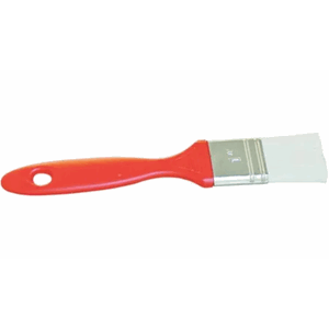 STRUKTURPENSEL RØD M/HVIT BUST 30MM