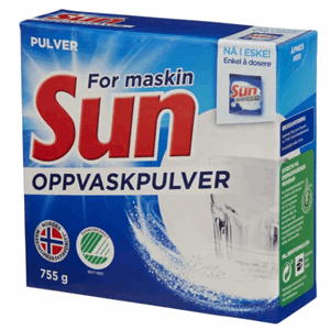 SUN MASKINOPPVASKPULVER 8PK
