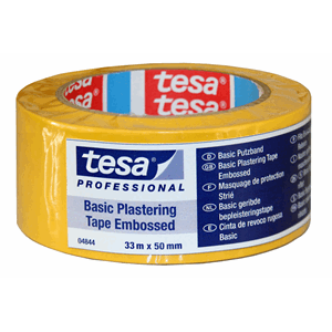 TESA BYGGETAPE GUL 4844 RIFLET 50MMX33M