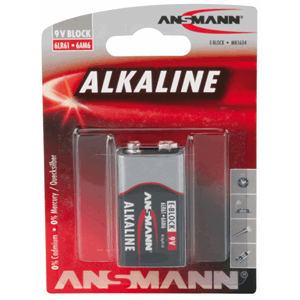 ANSMANN BATTERI RED 9V E