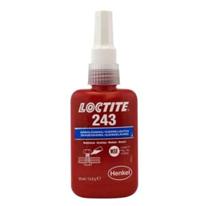 LOCTITE LÅSEVESKE 243 MEDIUM 10 ML