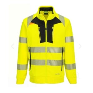 PORTWEST DX477-DX4 HI-VIS JAKKE GUL/SORT