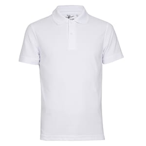 TRACKER COOL DRY SPORT PIQUE HVIT