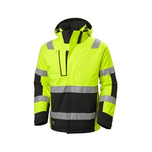 HELLY HANSEN ALNA 2.0 HI VIS VINTERFORET JAKKE GUL/SVART