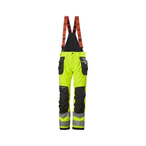 HELLY HANSEN ALNA SKALLBUKSE CONSTRUCTION GUL/SVART KL 2