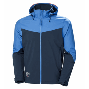 HELLY HANSEN OXFORD SOFTSHELLJAKKE NAVY/BLÅ