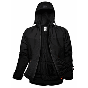 HELLY HANSEN OXFORD VINTERJAKKE SVART