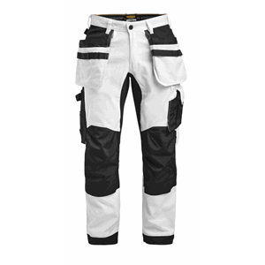 JOBMAN 2174 MALERBUKSE CORE STRETCH WHITE