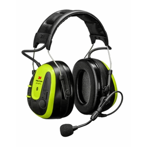 3M PELTOR WS ALERT X HEADSET GUL HODEBØYLE