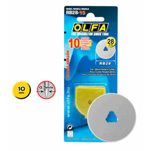 OLFA RULLEKNIV 10PK RB28-10