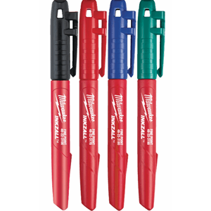 MILWAUKEE INKZALL ULTRA FINE TIP TUSJ 4PK