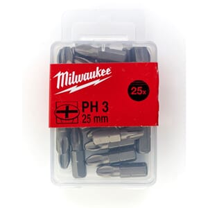 MILWAUKEE BITS PH3 X 25MM P25