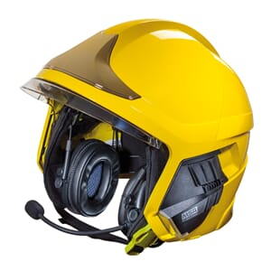 MSA F1XF BASE M HI-VIS GUL KOMPLETT