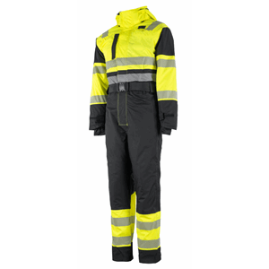 BULLDOG SKJOLD VINTERKJELEDRESS KL. 3 GUL/SVART