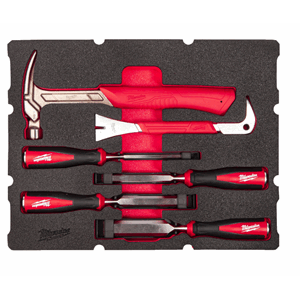 MILWAUKEE TREBEARBEIDING SKUM 6 DEL