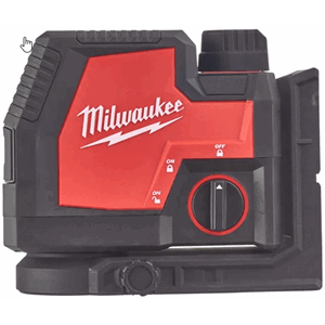 MILWAUKEE L4 CLL-301C USB OPPLADBAR KRYSSLINJELASER-GRØNN