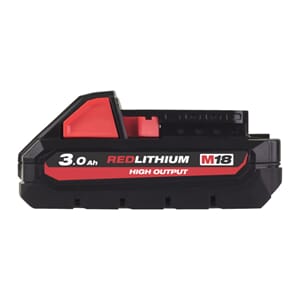 MILWAUKEE M18 BATTERI 3,0 AH HIGH OUTPUT