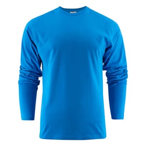PRINTER HEAVY LONG SLEEVE OCEAN BLUE